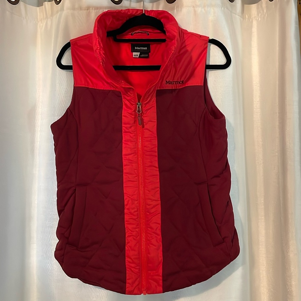 Marmot Quilted Vest, size medium